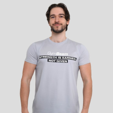 GymBeam Strength póló Pacific Grey L