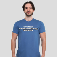 GymBeam Strength póló Storm Blue M