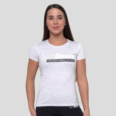 GymBeam Strong Tomorrow női póló Grey S
