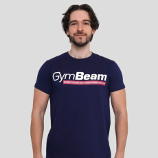 GymBeam Strong Tomorrow póló Navy Blue S