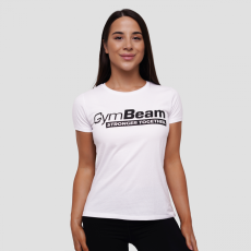 GymBeam Stronger Together női póló White XS