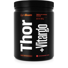 GymBeam Thor Fuel + Vitargo 600 g, strawberry kiwi vitamin és táplálékkiegészítő