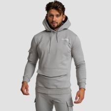 GymBeam TRN kapucnis pulóver Grey XXXL férfi pulóver, kardigán