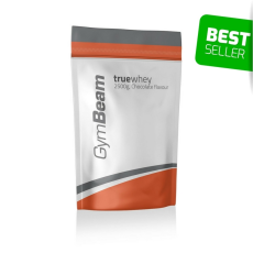 GymBeam TrueWhey fehérje - GymBeam + póló ajándékba 1000 g banana