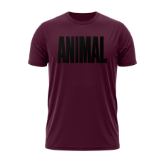 GymBeam Universal Nutrition Animal póló Maroon M