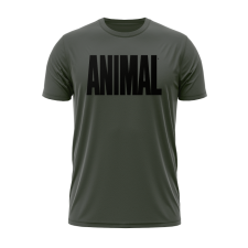 GymBeam Universal Nutrition Animal póló Military Green L férfi póló