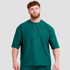 GymBeam Unstoppable oversized póló Green S férfi póló