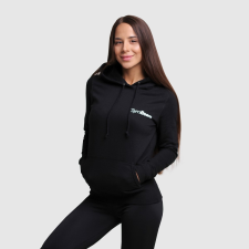 GymBeam Women’s Hoodie PRO Black női pulóver, kardigán