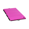 Gymrex Tornaszőnyeg - 200 x 100 x 5 cm - összehajtható - Rózsaszín/fekete- terhelhetőség max. 170kg