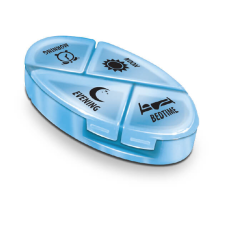  Gyógyszeradagoló 1 napos 4 rekeszes gyógyászati segédeszköz