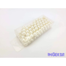  Gyöngy 10mm 85g - Ekrü gyöngy