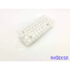  Gyöngy 10mm 85g - Fehér gyöngy