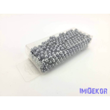  Gyöngy 6mm 85g - Grafit gyöngy