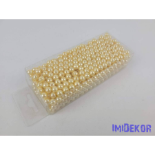  Gyöngy 6mm 85g - Krém 2 dekorációs kellék