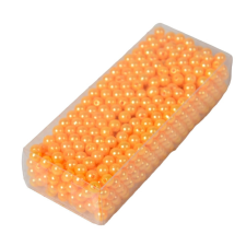  Gyöngy 6mm barack 85gr dekorációs kellék