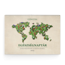 Györgytea Egészségnaptár 2025 Falinaptár tea