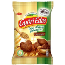 Győri Édes teljes kiőrlésű keksz kakaós 150 g reform élelmiszer