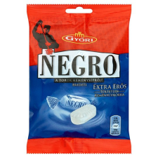 Győri Negro extra erős töltetlen keménycukorka 79 g csokoládé és édesség