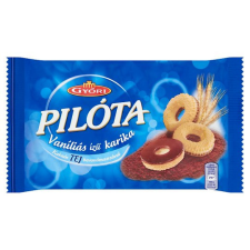 Győri Vaníliás Karika TEJ 150 Gr. csokoládé és édesség