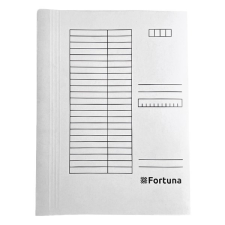  Gyorsfűző FORTUNA papír fehér lefűző