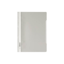 Gyorsfűző PVC Durable A/4 áttetsző előlap szürke lefűző