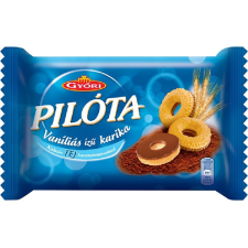 Gyõri Győri pilóta 150 g-os tejcsokoládés vaníliás karika 860833 előétel és snack