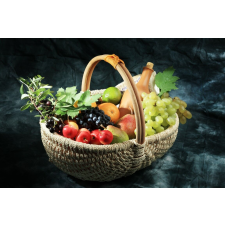  Gyümölcskosár öntapadós tapéta, 220 x 135 cm tapéta, díszléc és más dekoráció