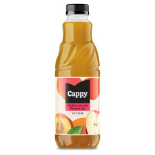 Gyümölcslé, 50,7%, 1 l, rostos, CAPPY, őszibarack mix üdítő, ásványviz, gyümölcslé
