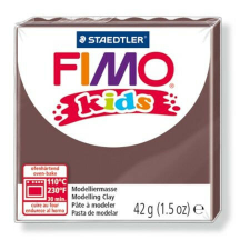 Gyurma, 42 g, égethető, FIMO "Kids", barna gyurma
