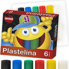 Gyurma, 6 szín, MONA gyurma