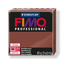 Gyurma, 85 g, égethető, FIMO "Professional", csokoládé gyurma
