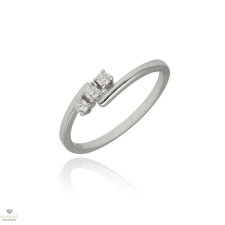 Gyűrű Bibigi fehér arany gyűrű 51-es méret - ANS4301B03 gyűrű