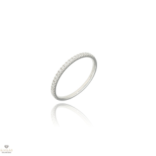Gyűrű Frank Trautz fehér arany gyűrű 56-os méret - 1-06193-52-0089/56 gyűrű