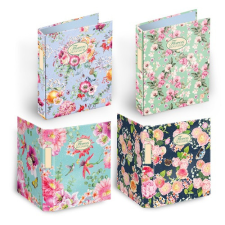  Gyűrűs könyv Pigna Nature Flowers A/4 4 gyűrűs 40 mm gerinccel gyűrűskönyv