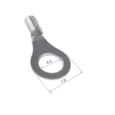  Gyűrűs saru, M4, max.1 mm² kisháztartási gépek kiegészítői