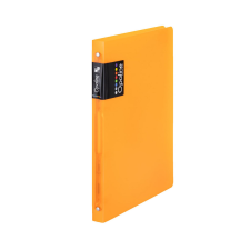  Gyűrűskönyv A4, 4 gyűrűs 2cm gerinc PP, Karton P+P Opaline narancs gyűrűskönyv