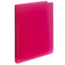  Gyűrűskönyv A4, 4 gyűrűs 2cm gerinc PP, Karton P+P Opaline piros gyűrűskönyv