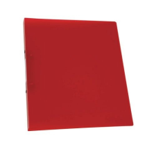  Gyűrűskönyv A/4 4gyűrűs 20mm Standard PP Q-Connect piros gyűrűskönyv