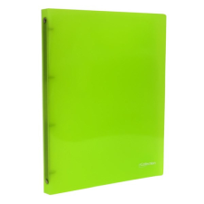  Gyűrűskönyv E-COLLECTION A/4 pp 4 gyűrű zöld gyűrűskönyv