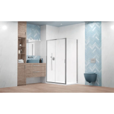 H2O Comfort DWJ+S szögletes zuhanykabin 110x90 kád, zuhanykabin