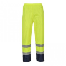 H444 - Hi-Vis Classic\nContrast esőnadrág - sárga/tengerészkék munkavédelem