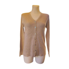  H&M bézs színű vékony női kardigán (méret: L)