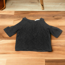 H&M Ezüst pöttyös blúz gyerek póló