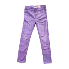  H&amp;M lila kislány jeggings farmernadrág (méret: 122) gyerek nadrág