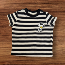 H&M Snoopy csíkos felső