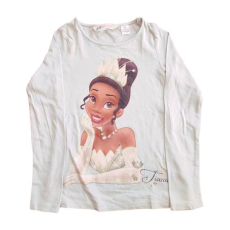  H&M világos zöld Tiana mintás kislány hosszú ujjú felső (méret: 110/116)