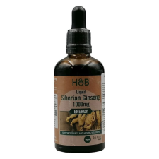 H&B Szibériai Ginseng kivonat 1000 mg 60 ml vitamin és táplálékkiegészítő