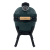 H.Koenig Faszén grill H.Koenig, Japanese Kamado BBQ 13", főzőfelület 26 cm, füstölés, sütés, lassú főzés, beépített hőmérő, bambusz fogantyú, kerámia test, levegő bemeneti és kimeneti nyílások, rozsda
