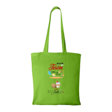  Ha az én tesóm nem tudja megsütni - Bevásárló táska Zöld egyedi ajándék