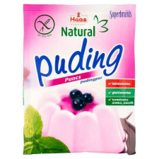  HAAS NATURAL PUDING PUNCS 40G alapvető élelmiszer